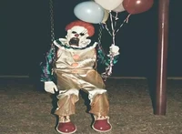 the swing clown