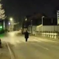 Dancing serbian lady