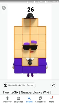 Numberblocks 26