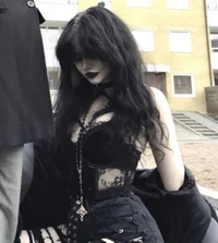 Hot goth chick