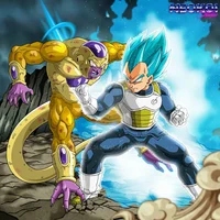 Vegeta and Frieza