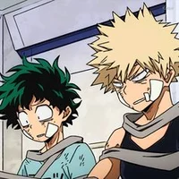 Izuku and katsuki