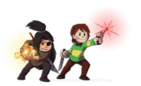 Chara and buddy