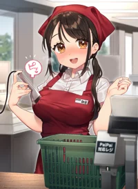 Cute Cashier