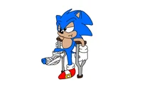 Sonic breaks his leg