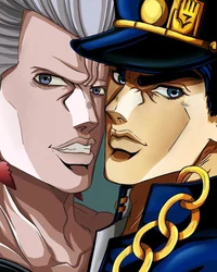 Jotaro and polnareff