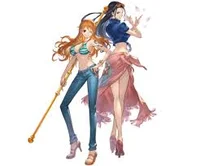 Nico Robin and Nami