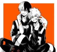 Shoto y Bakugo