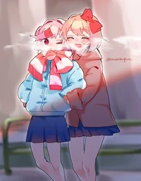 Sayori and natsuki
