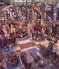 fantasy library RP