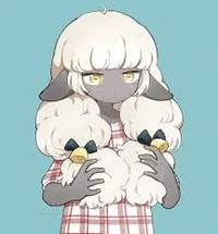 Sheep girl anna