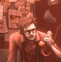 The guy on the phone