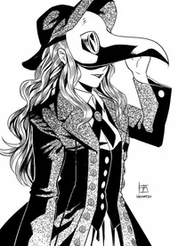 Female plague doctor