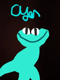 Cyan Rainbow Friends