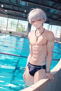 Swimmer daddy bf