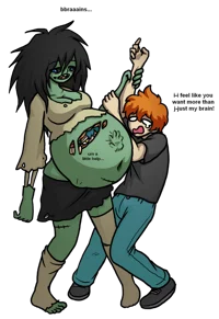 vore zombie girl