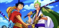 Luffy and Zoro 