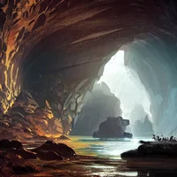 Mysterious cave