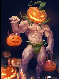 Jack o lantern Man