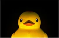 Menacing duck