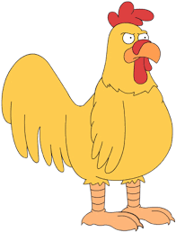 Giant chicken Ernie