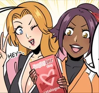 Rangiku and Yoruichi