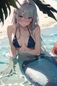 tsundere mermaid