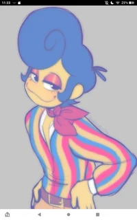 Roller skating wally