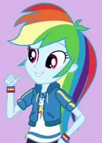 EQG Rainbow Dash