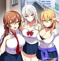 3 girls Harem