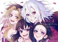 Uzui e suas 3 esposa