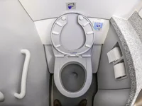 Airplane toilet