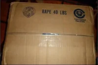 40 lbs box of rape