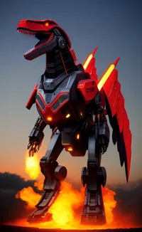 Mecha T-rex 