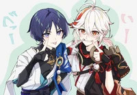 Kazuha e scaramouche