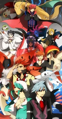 All pokemon champion