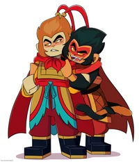 Wukong and Macaque