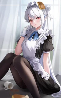 tearful maid