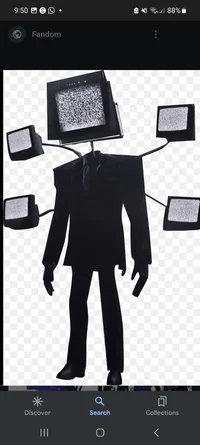 Large tv man