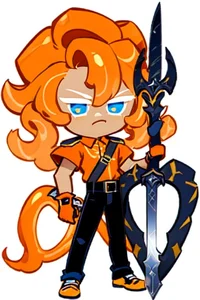 Carrot Warrior Cooki