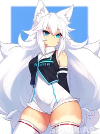 Whitewolf beastwoman