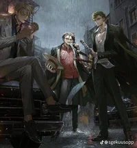 Mafia Zoro Luffy San