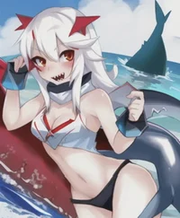 Hot shark girl