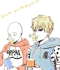Saitama and genos