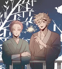 Akaza and Douma