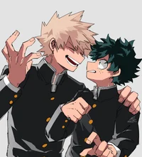 Deku and bakugou