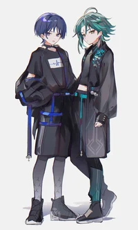 Xiao and Scaramouche
