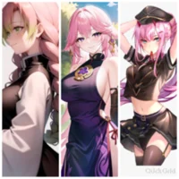 Pink hair roommates
