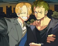 Zoro and Sanji