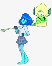 Lapis and Peridot